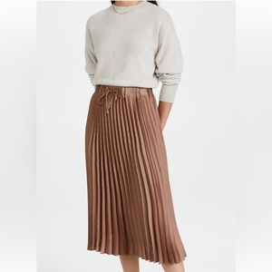 Scotch & Soda Copper Pleated Midi